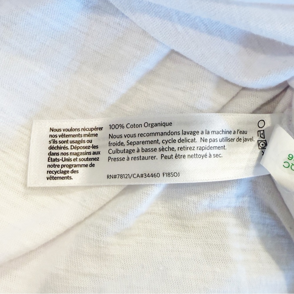 Eileen Fisher Short Sleeve Tee - Picture 5 of 5
